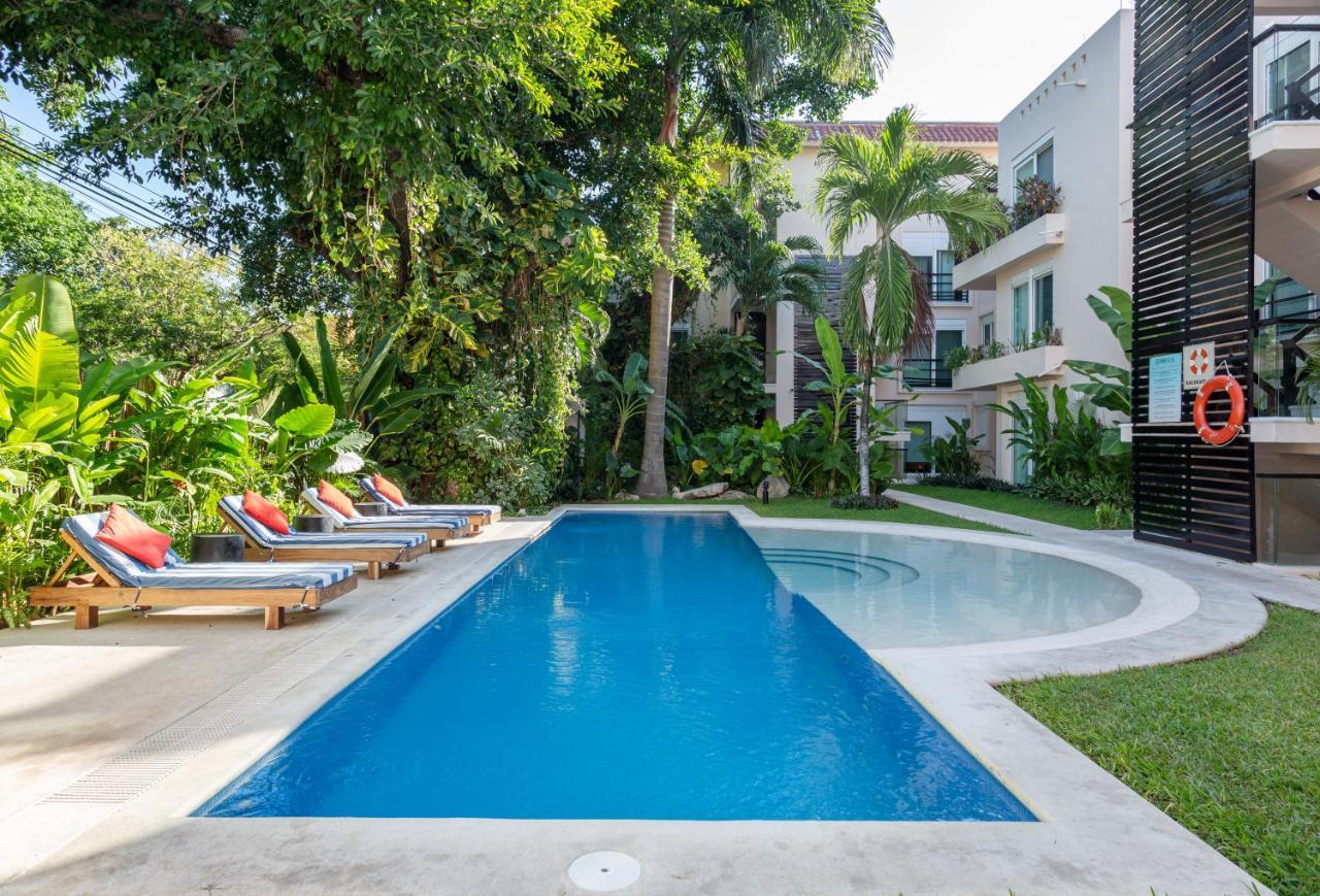 Luxury Apartamento Centro Playa Carmen Playa del Carmen Bagian luar foto